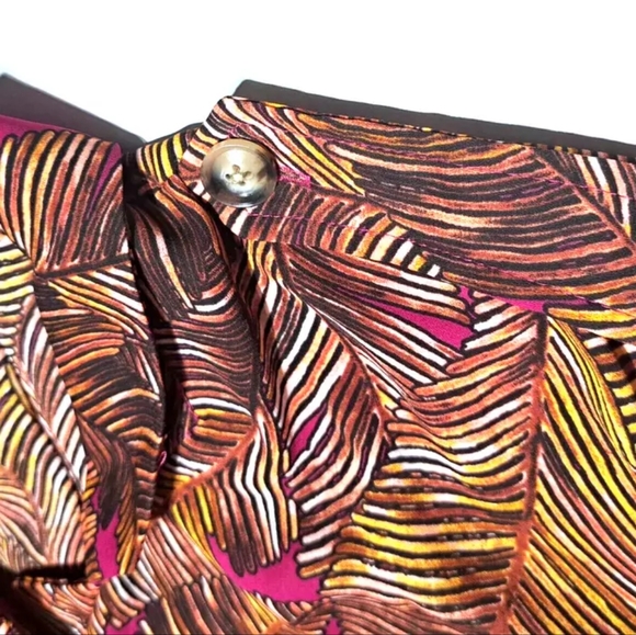 worthington tops large crossover art pattern collared neck formal top - Picture 5 of 13